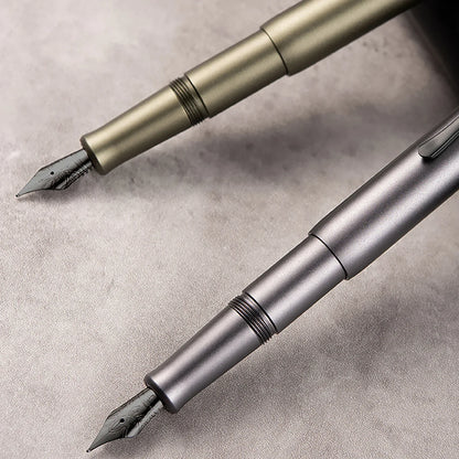 Hongdian M2 Mini Fountain Pen - Black Forest Metaverse Design, EF/F Nib, High-Quality Writing Stationery for School and Office, Premium Gift