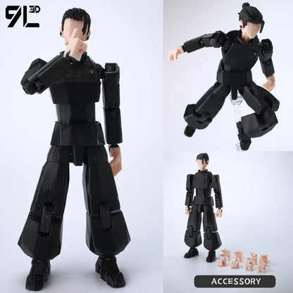 9L3D Printed Anime Action Figures — Jujutsu Kaisen Sukuna, Yuji, Yuta, Satoru Gojo Movable Mannequin Toys