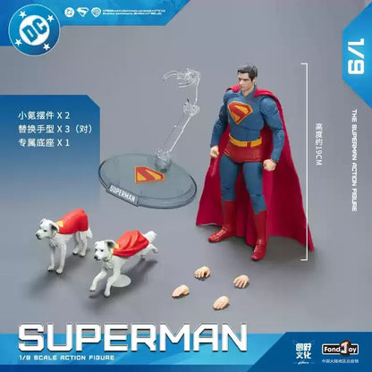 19cm Fondjoy SHF Super Battle-Damaged Superman Action Figure – Movie Collectible Figurine, Ideal Gift for Boys