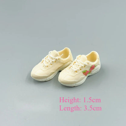 3.5cm Sport Shoes — 1/6 Scale Blythe Doll Dress-Up Accessories