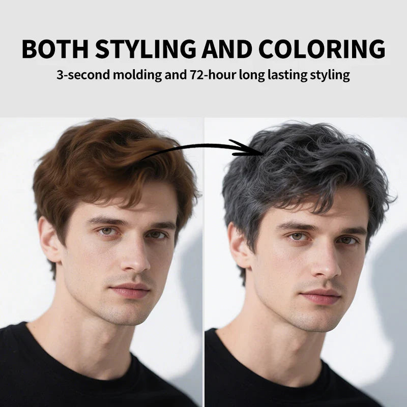 13-Color Halloween Hair Wax – 50g/120g DIY Temporary Hair Dye Cream for Party, Cosplay, Men & Women