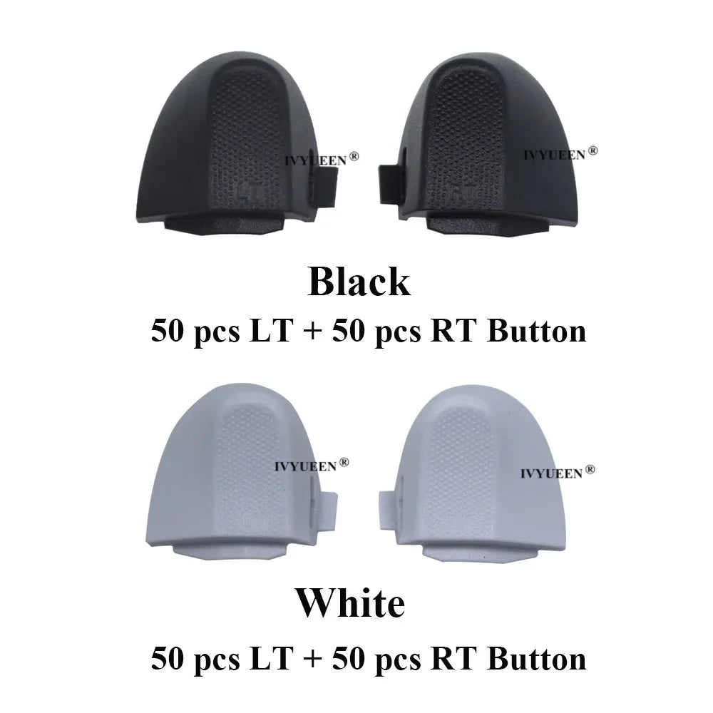 IVYUEEN 100PCS RB/LB Bumper Trigger Buttons – Middle Bar Holder for Xbox Series X|S Controller Repair Parts