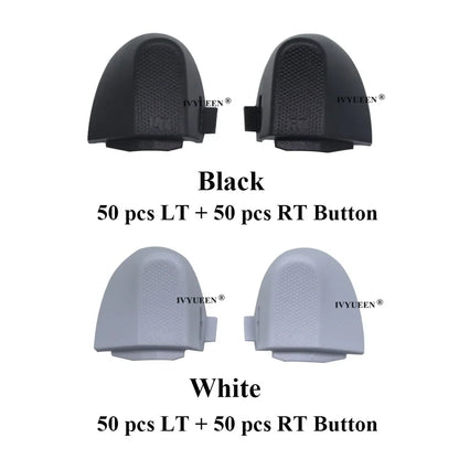 IVYUEEN 100PCS RB/LB Bumper Trigger Buttons – Middle Bar Holder for Xbox Series X|S Controller Repair Parts