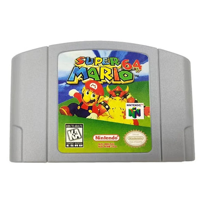 N64 64-Bit Game Cartridge – Bros. Series & Banjo-Kazooie Video Game Console Card
