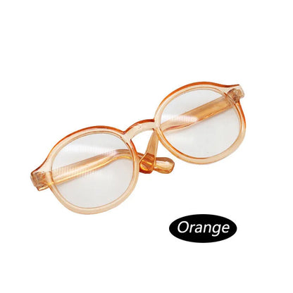 6.5cm & 9cm Transparent Plastic Glasses – Sunglasses for 1/8, 1/6, 1/3, 1/4 BJD Dolls, Labubu, MSD, SD, EXO Plush