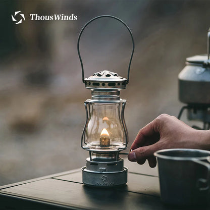 ThousWinds Twilight Kerosene Camping Lantern – Portable Retro Oil Lamp for Outdoor Picnic and Backpacking
