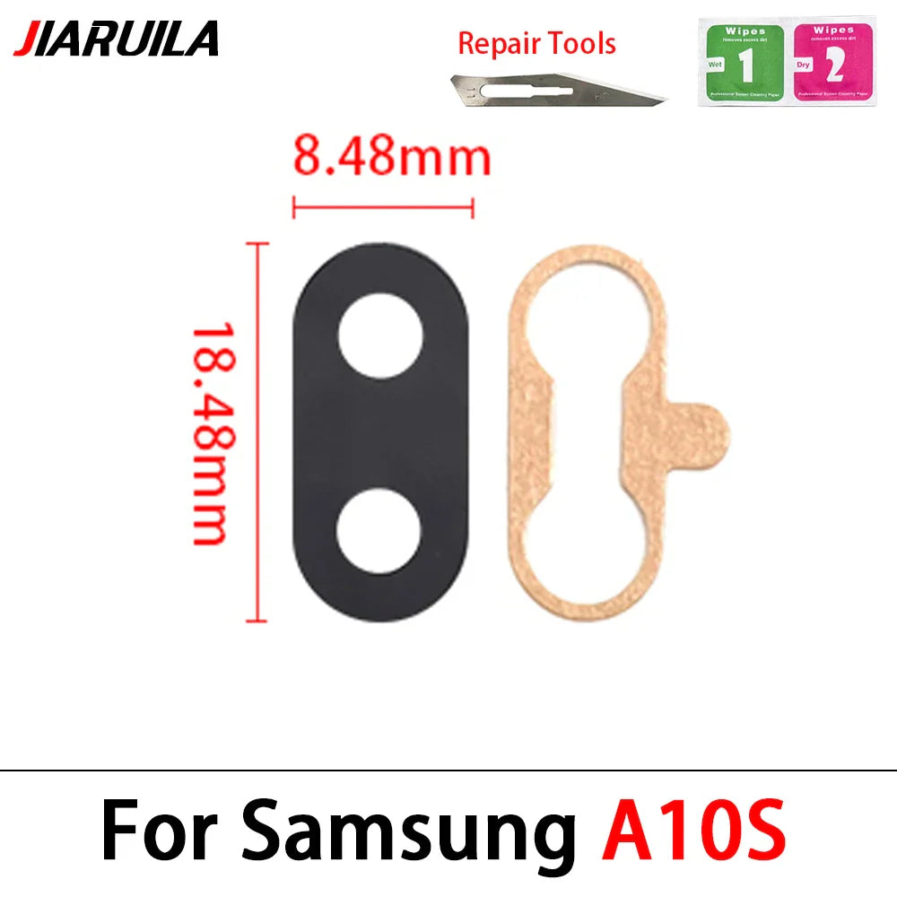 Rear Camera Glass Lens Replacement with Adhesive for Samsung M Series & A Series (M51, A10s, A20s, A12, A50s, A51, A71, M21, M31s)