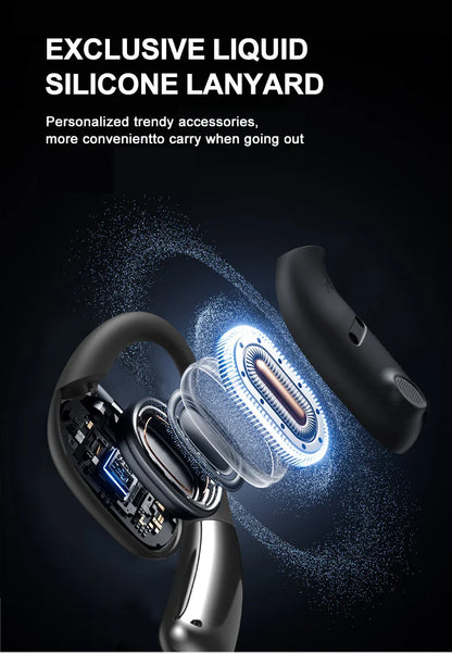 ERAZER XF31 AI Translator Earphones - Bluetooth Translation Earbuds, Sleep ASMR Headset, DIY APP, Wireless Open-Back Headphones