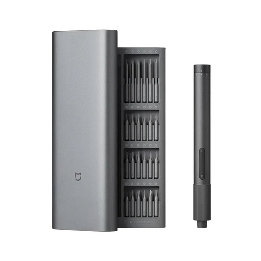 Xiaomi Mijia Electric Precision Screwdriver Kit – 24 Magnetic Bits, Power Tool Set for Smart Home, PC & Phone Repair