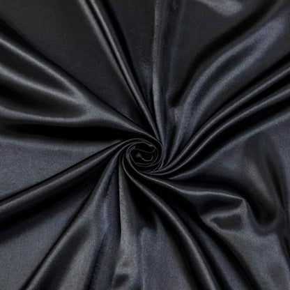 Silky Satin Bed Sheet Set for Summer – Ice Cooling Flat Sheet with Pillowcase, Single/Queen/King Sizes