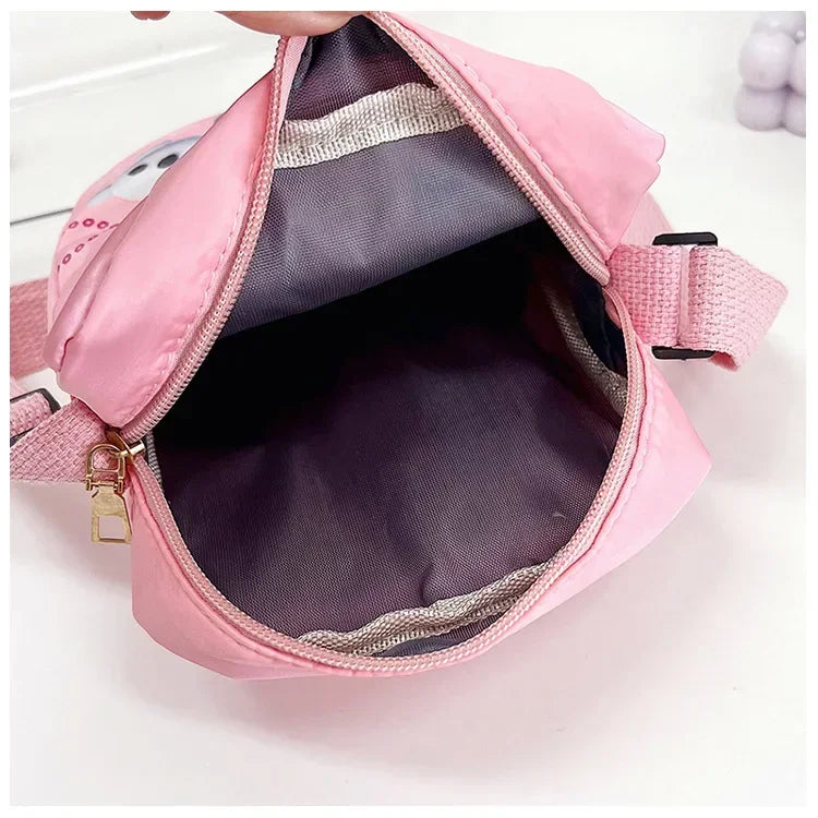 MINISO Disney 2024 Princess Series Crossbody Bag – "Frozen 2" Elsa & Sophia Cartoon Shoulder Bag, Girls Casual Fashion Handbag