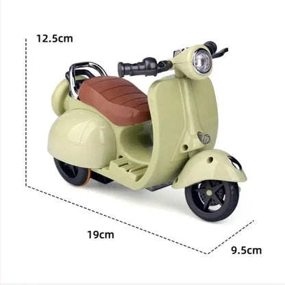 Labubu Mini Electric Motorcycle Doll – Cute Toy with Lights, Music & Accessories for Kids