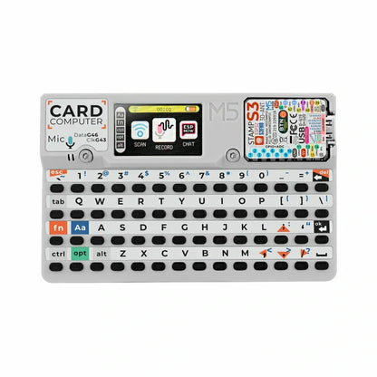 FMchip Cardputer M5StampS3 ESP32-S3 Development Board - Portable Computer with 1.14 Inch Screen and 56-Key Keyboard