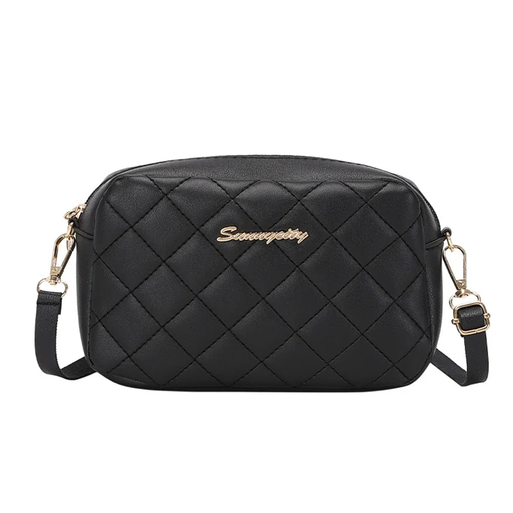 2024 Tassel Small Messenger Bag for Women - Trendy Embroidery Camera Shoulder Bag with Chain Crossbody Style