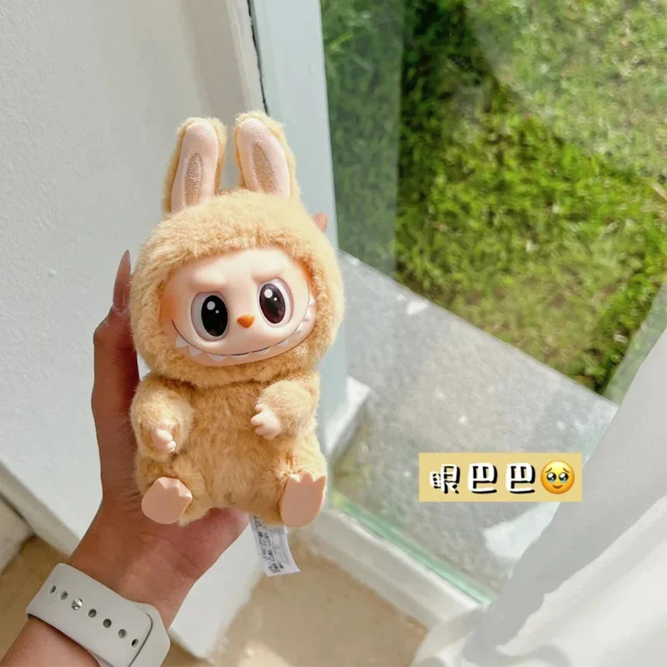 High-Quality Cute Labubu The Monsters Box Toy – Cardiac Macarone Kawaii Figure Model Bag, 1:1 Replica Gift