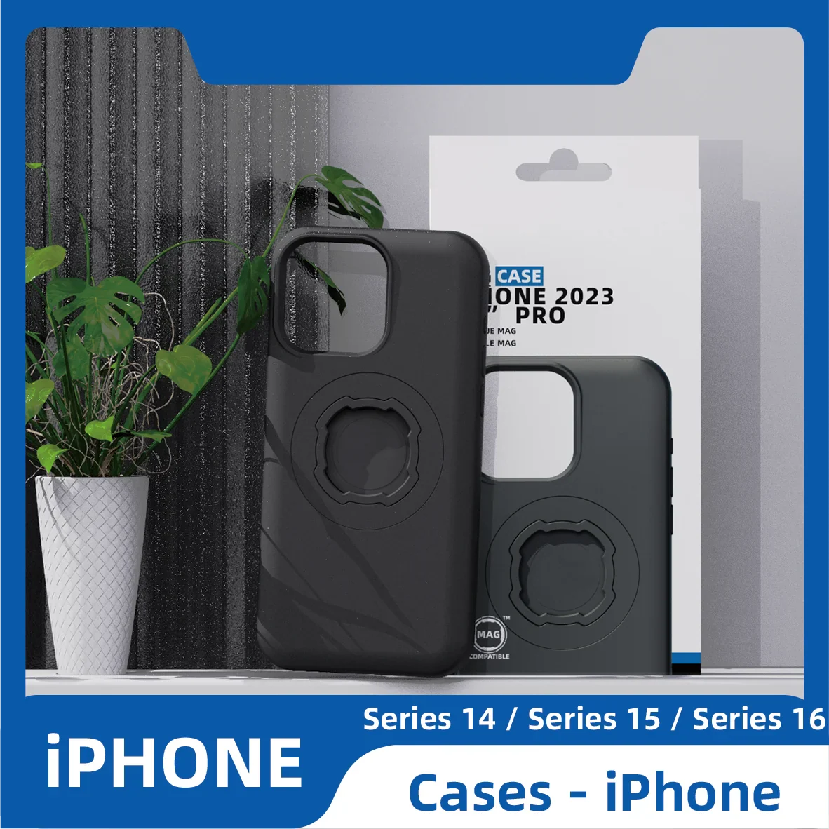 Magnetic Qd Lk iPhone Cases — Compatible with iPhone 14/14 Pro/14 Plus/14 Pro Max & iPhone 15/15 Pro/15 Plus/15 Pro Max