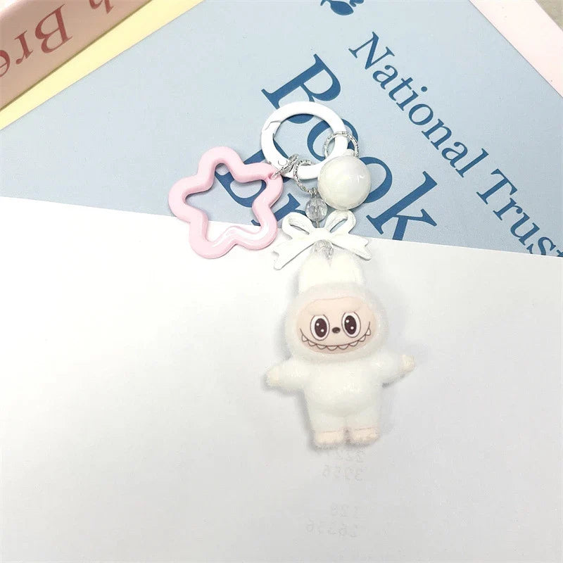 Cartoon Key Ring – Cute Backpack Pendant Gift for Students and Couples
