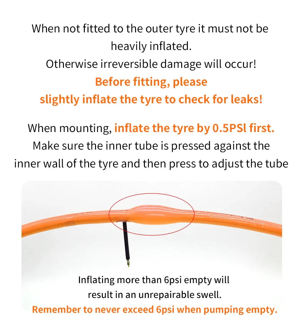 ThinkRider Ultralight 28g Bike Inner Tube — 700x18/25/28/32 TPU Road Bicycle Tire with 65mm French Valve