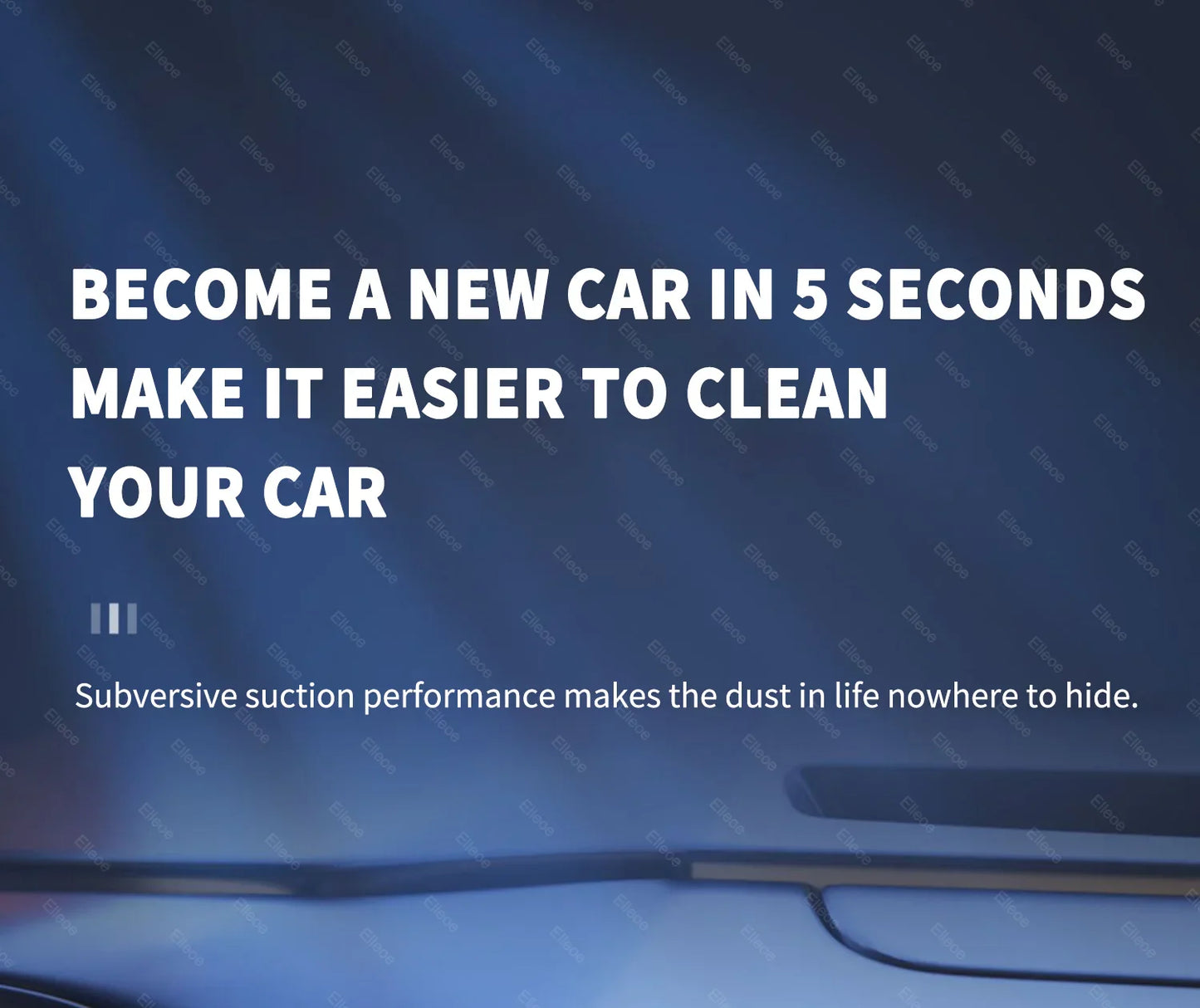 SZUK 18000PA Mini Portable Wireless Car Vacuum Cleaner – Powerful Handheld Cleaning Machine