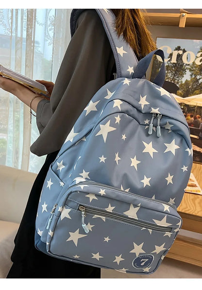 Star Laptop Backpack 17 Inch | Cute Travel & College Bag for Women, Men, Students, Back to School Bookbag