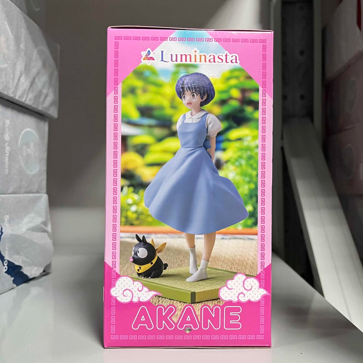 Original SEGA Ranma 1/2 PVC Figure – Luminasta Shampoo, Tendou Akane & Saotome Ranma 19cm Collectible Toy