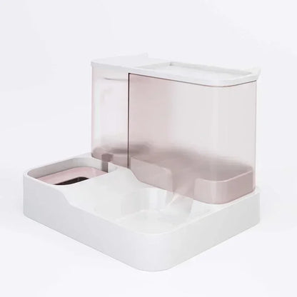 2.2L Automatic Pet Feeder & Water Dispenser – Smart 2-in-1 Dog Food Bowl