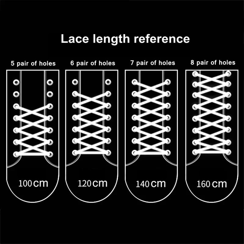 Classic Round Shoelaces – High-Quality Multi-Color Sport & Casual Shoe Laces for Men & Women