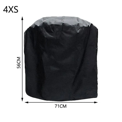 Heavy Duty BBQ Grill Cover - Waterproof and Dustproof Barbecue Stove Protector, Ideal for Weber and Outdoor Braziers, Rain Protective
