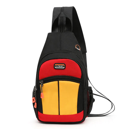 Unisex Chest Bag – Multifunctional Crossbody Backpack for One or Two Shoulder Wear