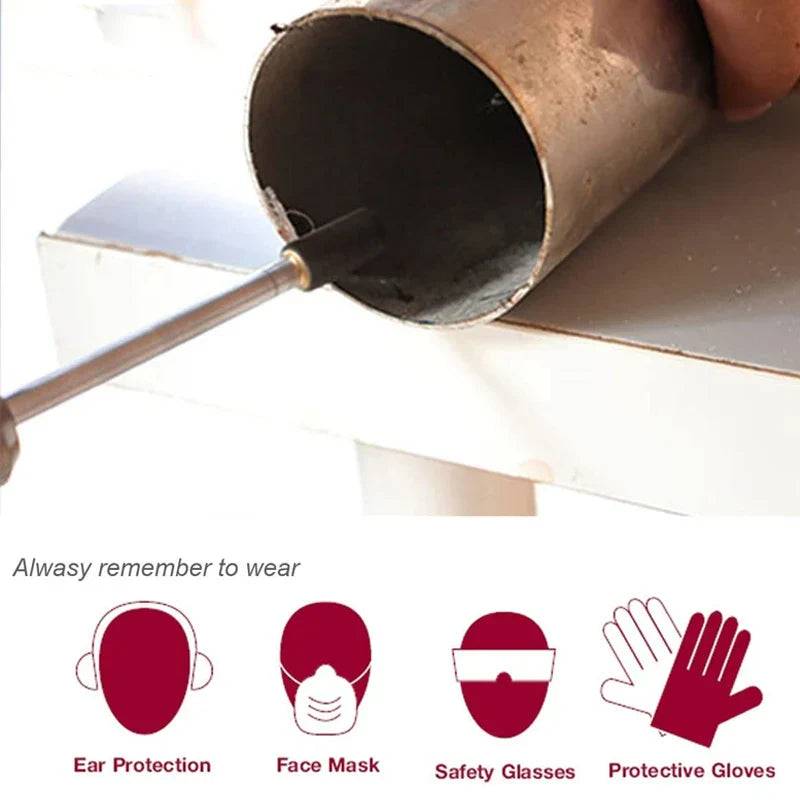 Extra Long 100mm Rotary Rasp File | Carbide Burr Alloy Bits for Metal & Wood Carving | Milling Cutter Drill Abrasive Tool