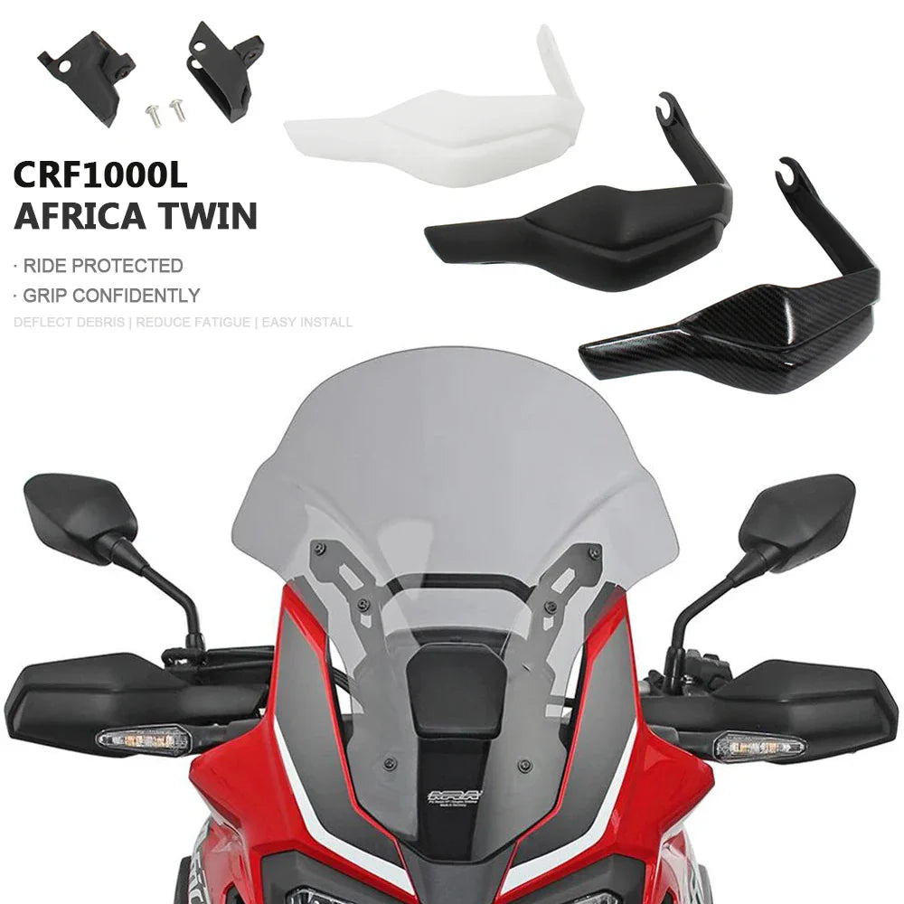 Honda CRF1000L Africa Twin Handguards – Motorcycle Brake & Clutch Lever Protectors for Adventure Sports Riding Safety Shield