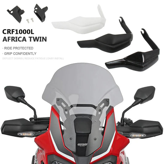 Honda CRF1000L Africa Twin Handguards – Motorcycle Brake & Clutch Lever Protectors for Adventure Sports Riding Safety Shield