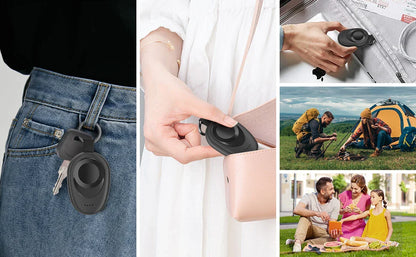 Portable Wireless Charger for Apple Watch Series 2-9 & SE/Ultra – Travel Power Bank Keychain Spare Battery