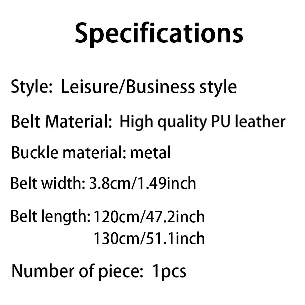 Genuine Leather Men's Belt – High-Quality Buckle, Cowskin Casual & Business Waistband, Cowboy Fashion 2024 New