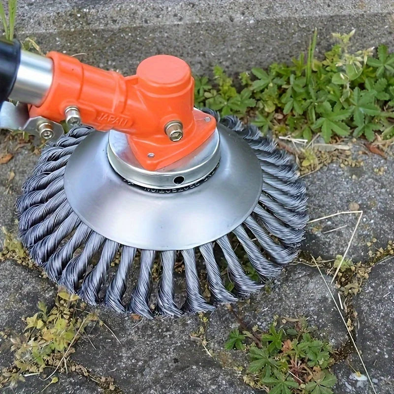 6-Inch Universal Grass Trimmer Head Replacement for Lawn Mower – Easy Install Gardening Tool Accessory