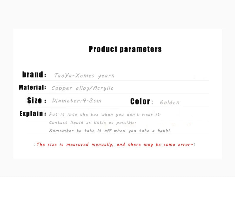 Leopard Print Hoop Earrings for Women – 2024 Trendy Gothic Exaggerated Jewelry