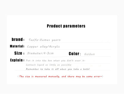Leopard Print Hoop Earrings for Women – 2024 Trendy Gothic Exaggerated Jewelry
