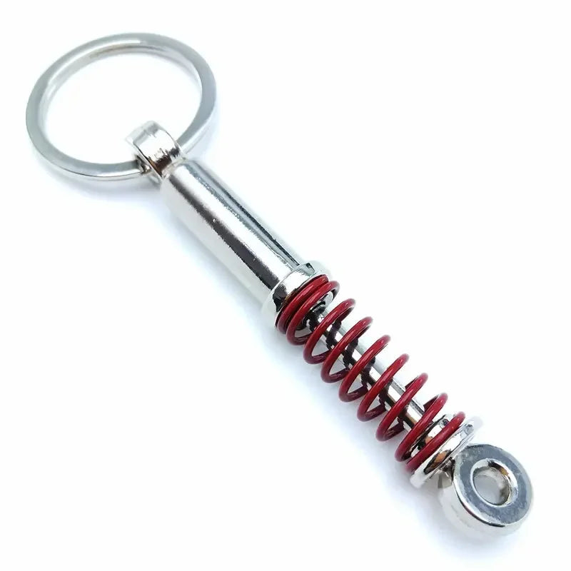 Creative Metal Car Keychain — Zinc Alloy Turbo, Gearbox & Brake Disc Pendant for Men’s Birthday or Dad Gift