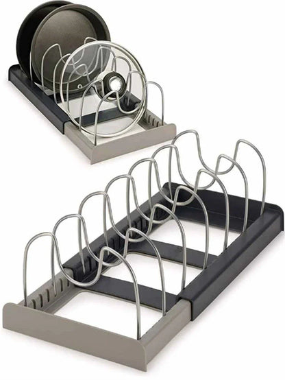 Kitchen Sink Organizer Rack — Adjustable Dish Drying Shelf for Bowls, Plates & Storage, Desktop Holder Accessories
