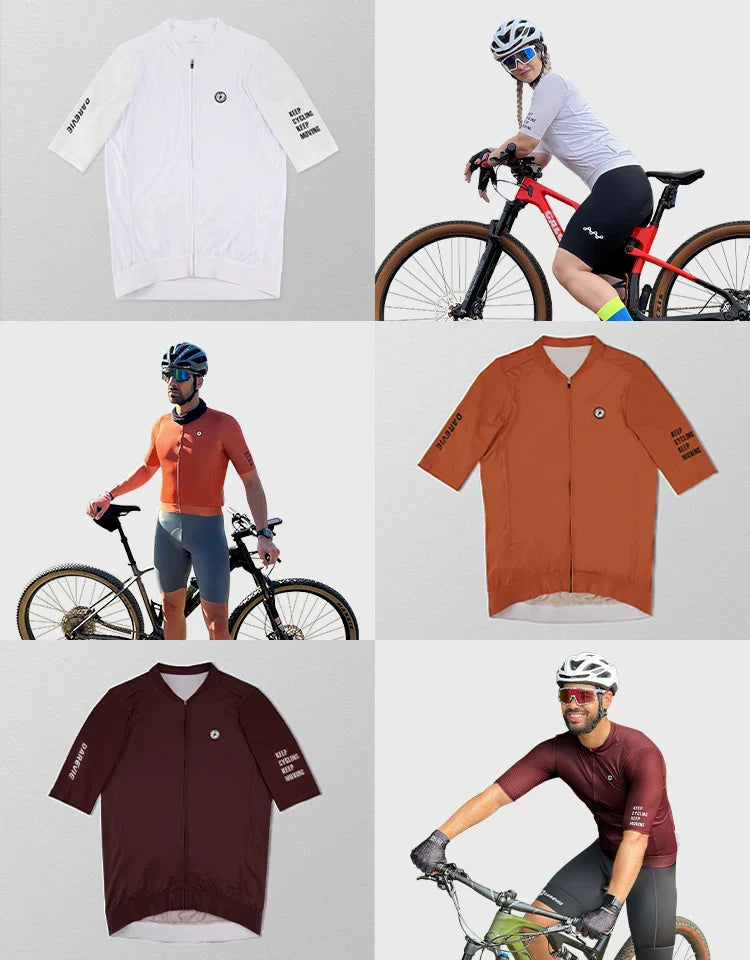 DAREVIE 2023 Cycling Jersey — SPF 50+ Men & Women MTB & Road Bike Shirt