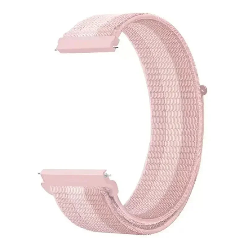 22mm Sport Nylon Loop Watch Band – Breathable Replacement Wristband for NORTH EDGE APACHE-46 Smartwatch, Durable Adjustable Strap