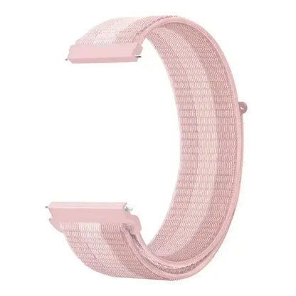 22mm Sport Nylon Loop Watch Band – Breathable Replacement Wristband for NORTH EDGE APACHE-46 Smartwatch, Durable Adjustable Strap