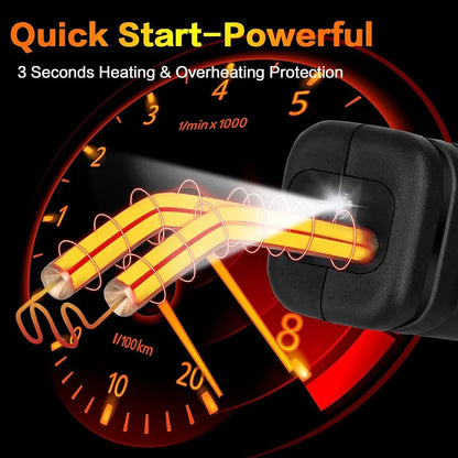 100W Plastic Welding Machine Kit | Automotive Bumper Crack Repair Gun with Iron | Hot Stapler Soldering Iron Garage Tool