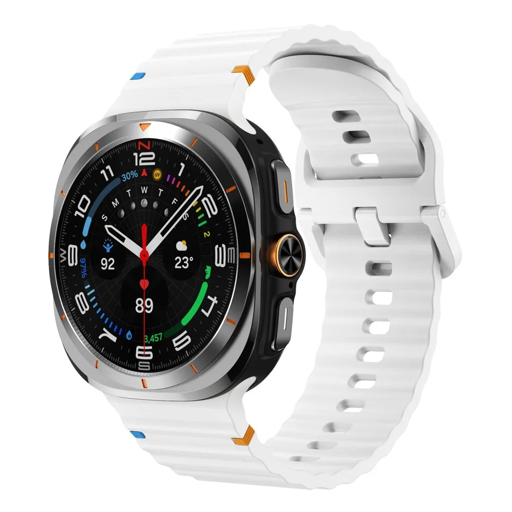 Silicone Sport Band for Samsung Galaxy Watch Ultra 47mm — Original Wrist Strap Accessory Correa