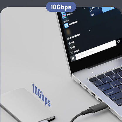 Micro B USB 3.0 Male to Type-C Female Adapter – USB 3.0 to Type-C Connector for External Hard Drive HDD Cable