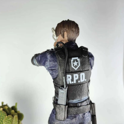 VALENTINE Jill & Leon Scott Kennedy 30cm Action Figure – Biohazard Evil Statue Collectible Toy