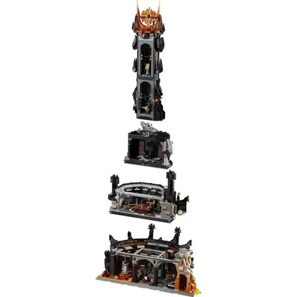 5471pcs Black Tower Dark Building Blocks Set – Large MOC Model Bricks Kit Toy Gift for Boys & Adults