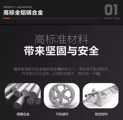 Aluminum Magnesium Alloy Rolling Suitcase – Designer Carry-On & Cabin Luggage, 20/28/30 Inch Trolley Case