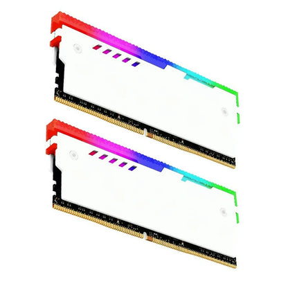 TEUCER ARGB RAM Cooling Kit – Memory Heat Sink Vest for PC Desktop Computers