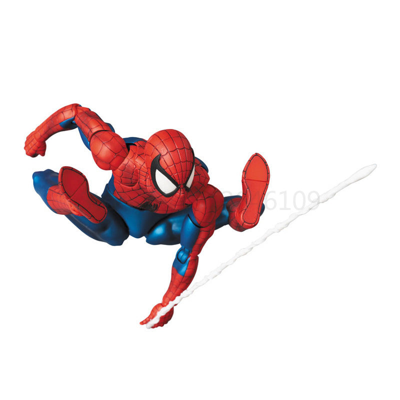 Disney Mafex 075 Spider-Man 16 cm Action Figure — High-Quality Collectible Toy with Multiple Accessories for Gifts & Display
